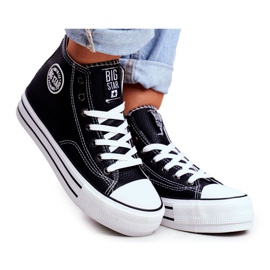 Kvinder Sneakers Big Star Sort GG274012