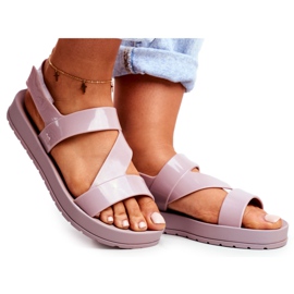 Kvinders sandaler Duftende gummi ZAXY Beige DD285066