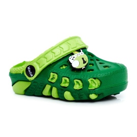 Børns Green Foam Crocs Green Plane Donald grøn