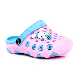 Tøfler til børn Foam Crocs Pink Rabbit Zoë lyserød
