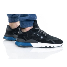 Adidas Nite Jogger M FW5331 sko sort grøn