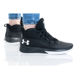 Under Armour Gs Lockdown 4 Jr 3022123-001 flerfarvet sort