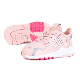Adidas Nite Jogger El I Jr EG6992 lyserød grå