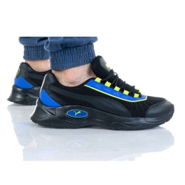 Puma Nucleus M 369777 07 sko sort blå