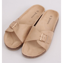 Flip-flops scholki beige 6103 Beige II Type