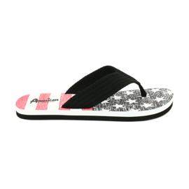 American Club Amerikanske letskum flip-flops JP05 sort