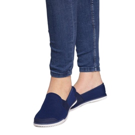 Lycra HT48 Navy Slip-On Sneakers marine blå