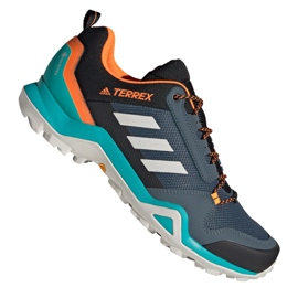 Adidas Terrex AX3 Gtx M FV6850 sko sort orange lyserød grå