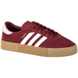 Adidas Originals Sambarose W F36268 sko rød grå