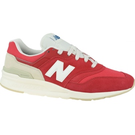 New Balance M CM997HBS sko rød