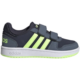 Adidas Hoops 2.0 Cmf Jr FW4930 sko marine blå flerfarvet