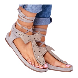 Lu Boo Gråbundne sandaler til kvinder japansk Mara