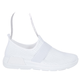 SHELOVET Slip-on sportssko hvid