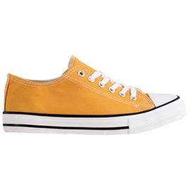 SHELOVET Gule sneakers