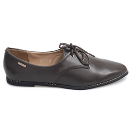 Klassiske elegante damesko Brun Y439