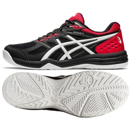 Asics Upcourt 4 M 1071A053-002 volleyballsko flerfarvet sort