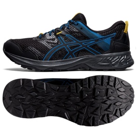 Løbesko Asics Gel-Sonoma 5 M 1011A661-001 sort flerfarvet
