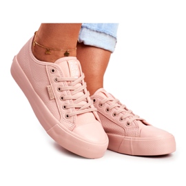 Kvinder Sneakers Big Star Pink GG274103 lyserød