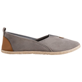 SHELOVET Grå Slipons