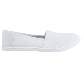 SHELOVET Slip-on sneakers hvid