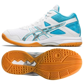 Asics Gel Task Mt W 1072A037-102 volleyballsko flerfarvet hvid