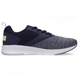 Puma Nrgy Comet Jr 190675-17 rød marine blå