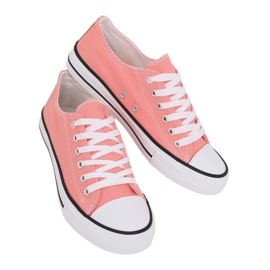 Klassiske kvinders koral sneakers JD05P Coral flerfarvet lyserød