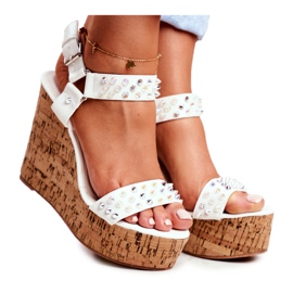 Kvinders sandaler på Wed Lu Boo White Gail hvid