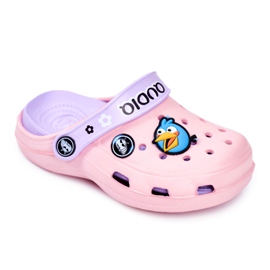 Børns skumcrooks Pink Birds AngryBirds lyserød