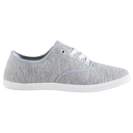 SHELOVET Lysegrå sneakers