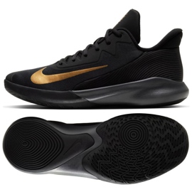 Nike Precision Iv M CK1069-002 basketballsko flerfarvet sort