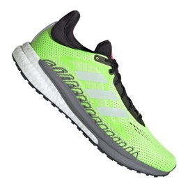 Løbesko adidas SolarGlide 3 M FX0100 flerfarvet grå grøn