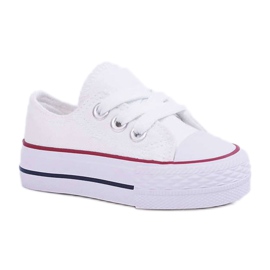 FRROCK Hvide Filemon børns klassiske sneakers