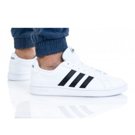 Adidas Grand Court Base M EE7904 sko hvid sort