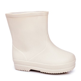 Børns Beige Classic Rubber Galoshes Vuggevise
