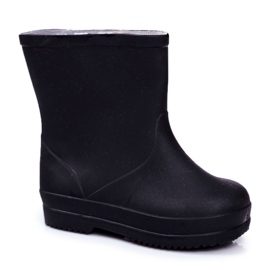 Børns sorte gummi Galoshes Classic Vuggevise