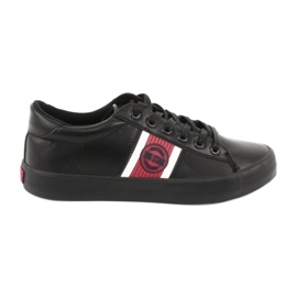 Big Star Kvinders sneakers med Eco-Leather GG174111 Sort hvid