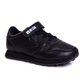 Sport Børnesko Big Star Med Velcro Sort GG374059