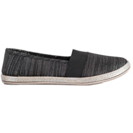 SHELOVET Stilfulde Slip-On sneakers sort