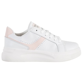 SHELOVET Fashion Design Sneakers hvid