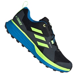 Adidas Terrex Two Gtx M FV8102 sko sort grøn