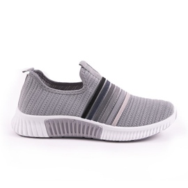 Grå sports-slip-on sko TL502-26