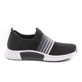 Sorte TL502 slip-on sportssko