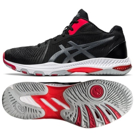 Asics Netburner Ballistic Ff Mt 2 M 1051A042-001 volleyballsko sort sort