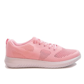 Lyserøde T101-8 openwork sportssko