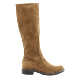 Caprice 25512 cognac stretch støvler til kvinder brun