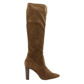 Damestøvler Caprice 25501-25 cognac stretch flerfarvet
