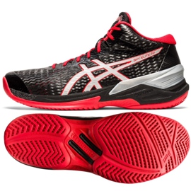 Asics Sky Elite Ff Mt M 1051A032-003 volleyballsko flerfarvet sort