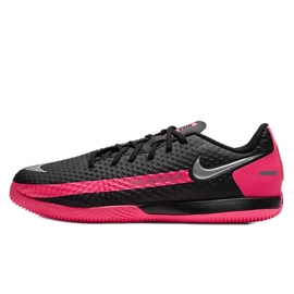 Nike Phantom Gt Academy Ic Jr CK8480-006 fodboldsko flerfarvet sort