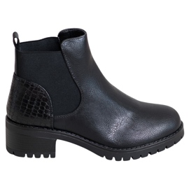 J. Star Slip-on støvler på en stolpe sort